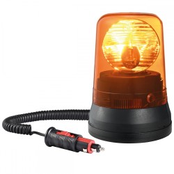 Girofar Inalt Rotativ cu prindere magnetica -  Bec auto H1 Girofar Inalt Rotativ cu prindere magnetica -  Bec auto H1